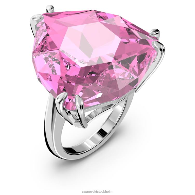 Swarovski millenia cocktailring P28L1073 Smycken triljantskuren, rosa, rodiumpläterad