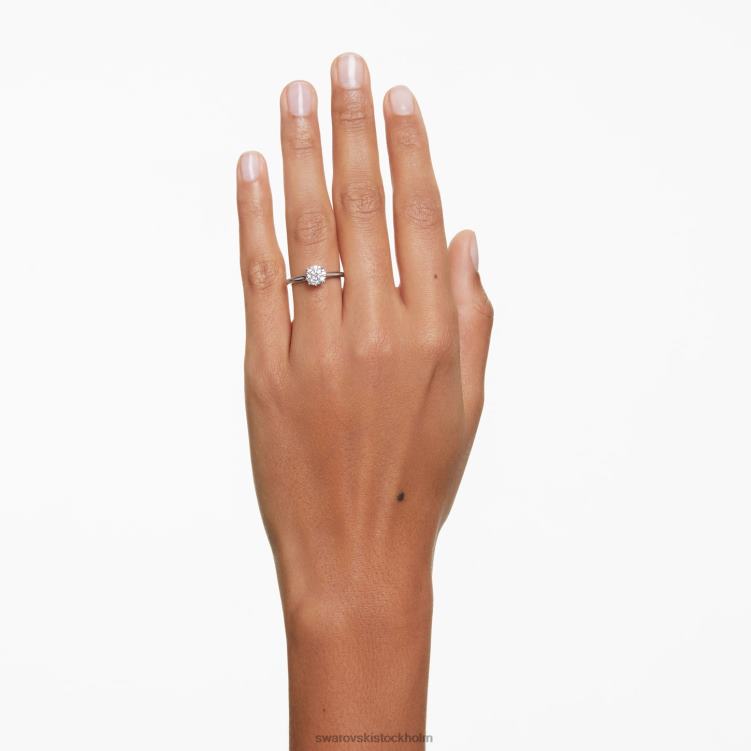 Swarovski evighetsring P28L979 Smycken 14k vitguld