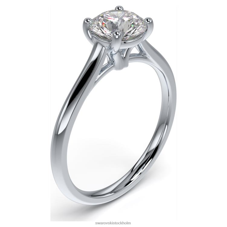 Swarovski evighetsring P28L979 Smycken 14k vitguld