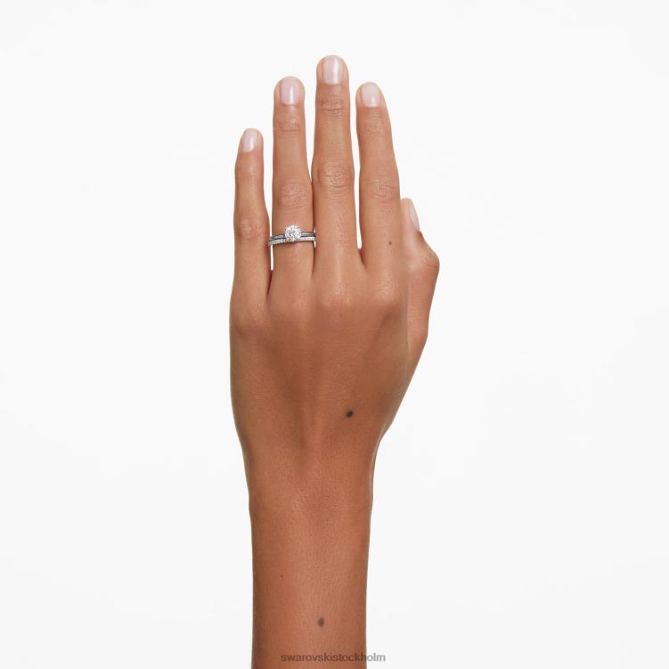Swarovski evighetsring P28L979 Smycken 14k vitguld