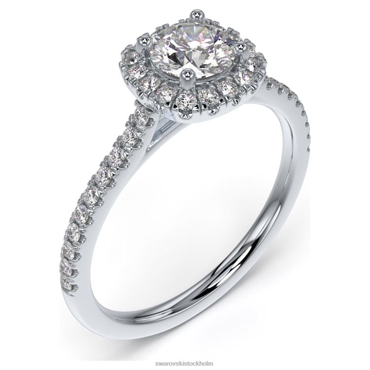Swarovski signaturring P28L988 Smycken 14k vitguld