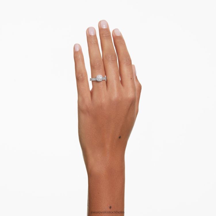 Swarovski signaturring P28L988 Smycken 14k vitguld