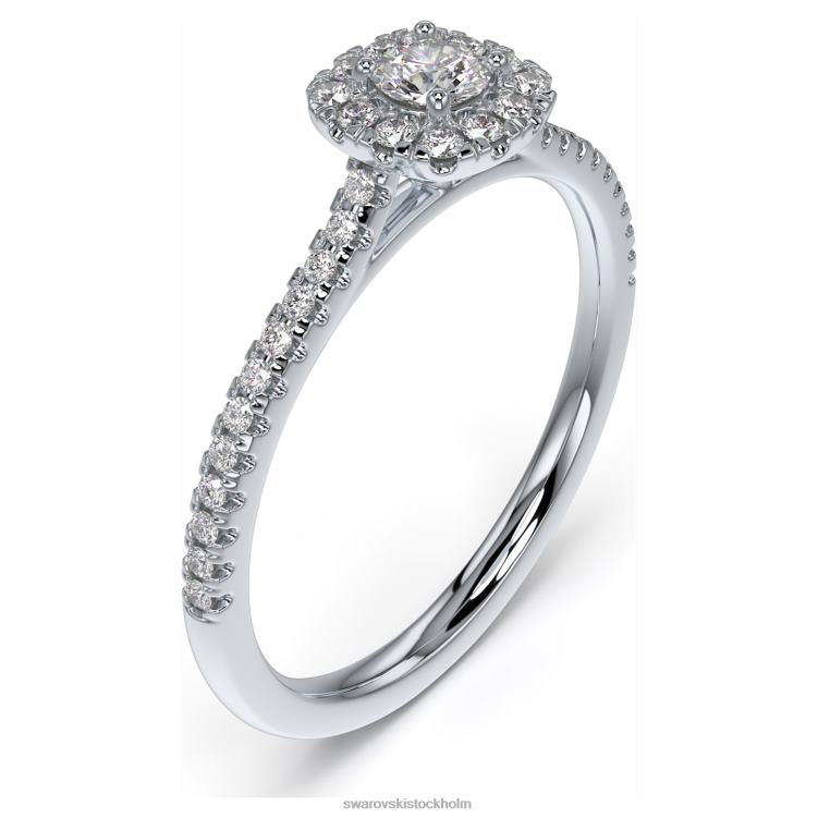 Swarovski väsentlighetsring P28L978 Smycken sterling silver, rodiumpläterad