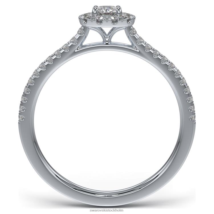 Swarovski väsentlighetsring P28L978 Smycken sterling silver, rodiumpläterad