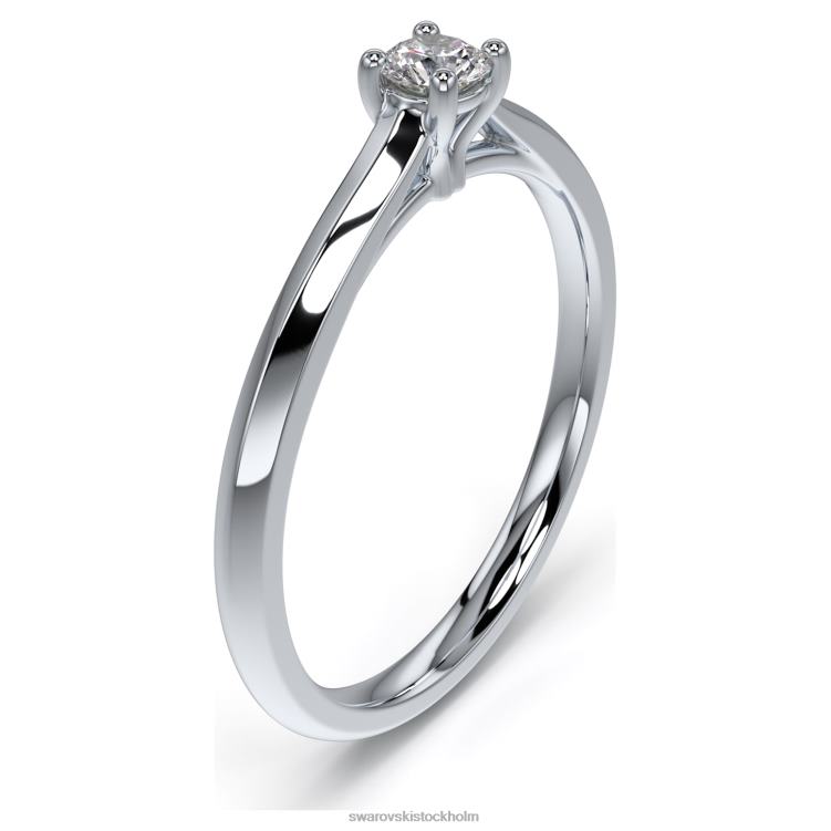 Swarovski väsentlighetsring P28L982 Smycken sterling silver, rodiumpläterad