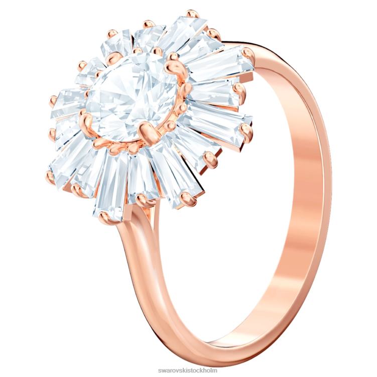 Swarovski solskensring P28L1082 Smycken blandade snitt, sol, vit, roséguld pläterad