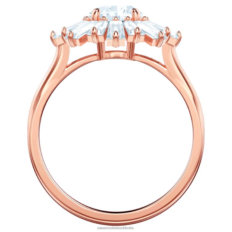 Swarovski solskensring P28L1082 Smycken blandade snitt, sol, vit, roséguld pläterad