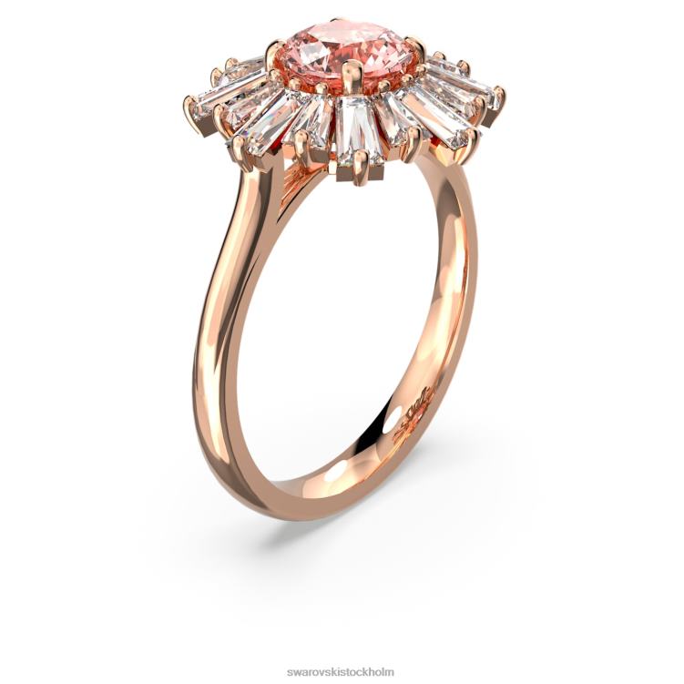 Swarovski solskensring P28L1093 Smycken blandade snitt, sol, rosa, roséguld pläterad