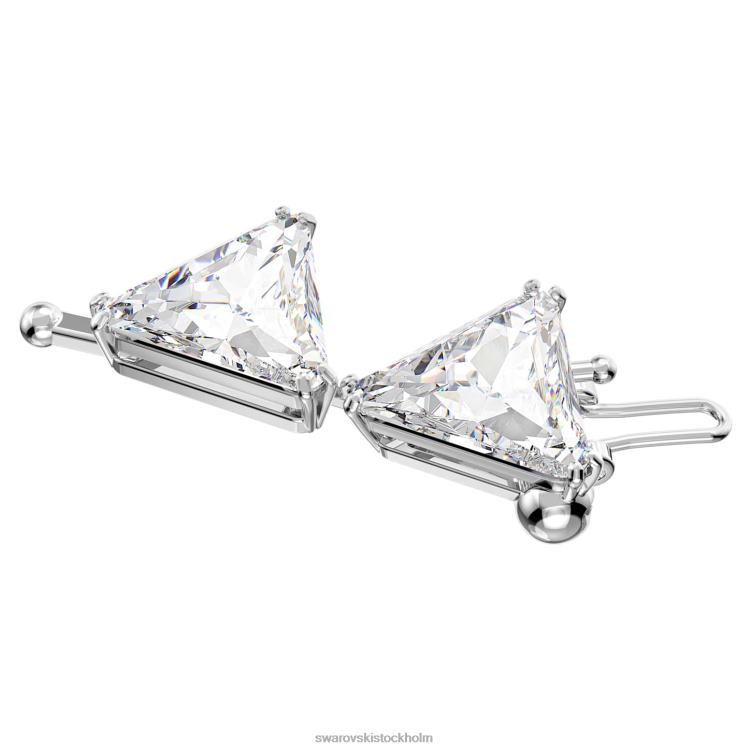 Swarovski Ortyx förlängare P28L1116 Smycken triangelskuren, vit, rodiumpläterad