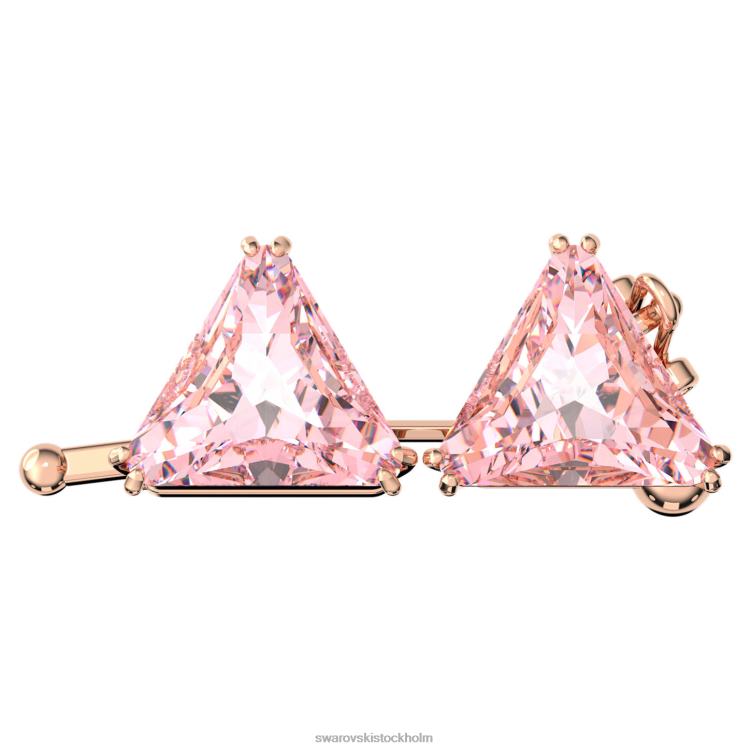 Swarovski Ortyx förlängare P28L1128 Smycken triangelslipad, rosa, roséguld pläterad
