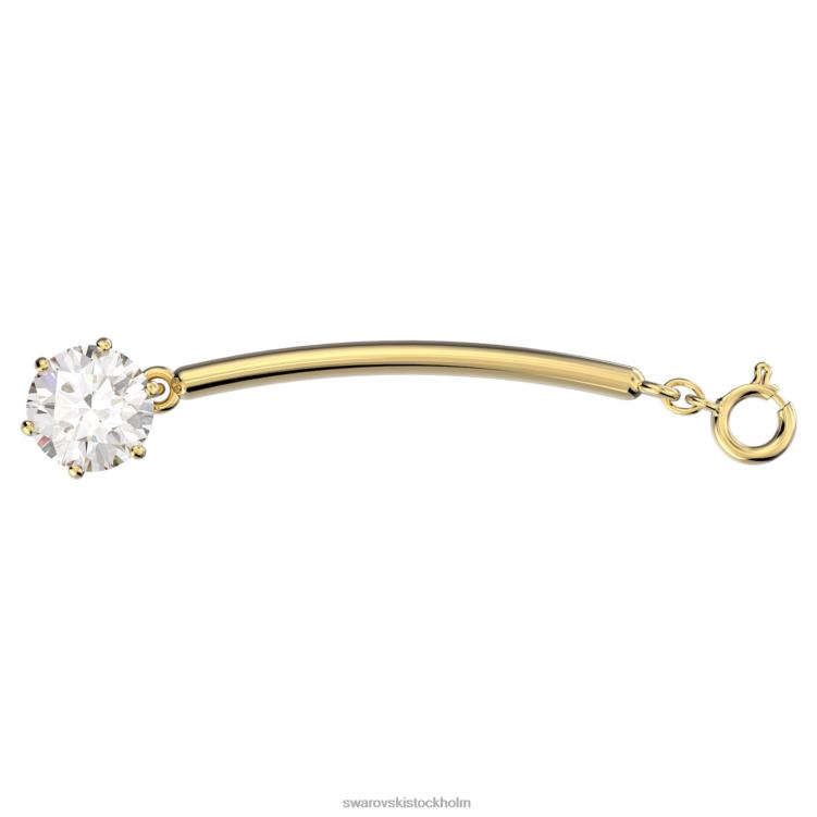 Swarovski constella förlängare P28L1108 Smycken rund skuren, vit, guldfärgad