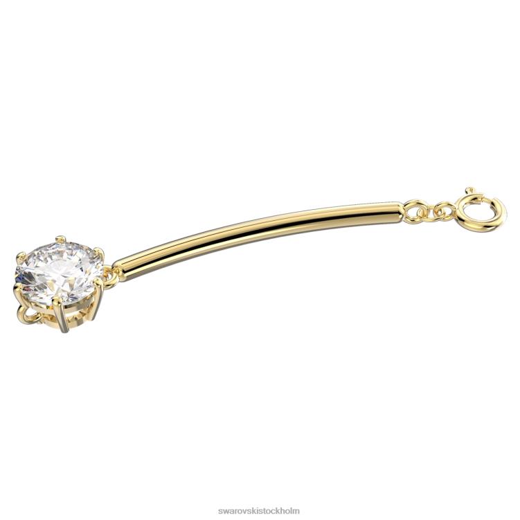 Swarovski constella förlängare P28L1108 Smycken rund skuren, vit, guldfärgad