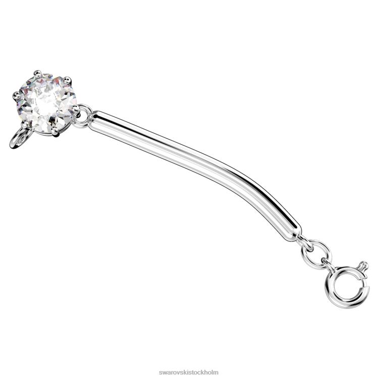 Swarovski constella förlängare P28L1122 Smycken rund skuren, vit, rodiumpläterad