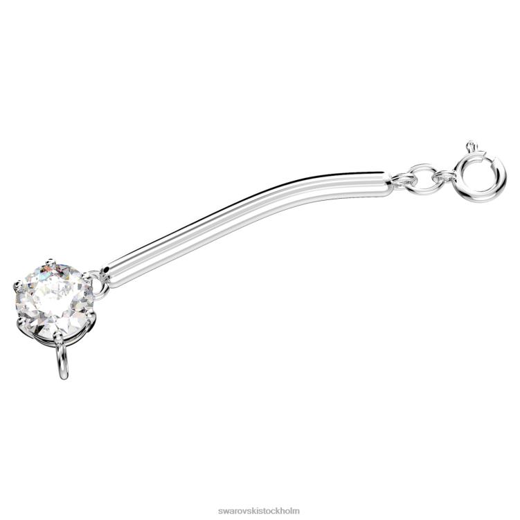 Swarovski constella förlängare P28L1122 Smycken rund skuren, vit, rodiumpläterad