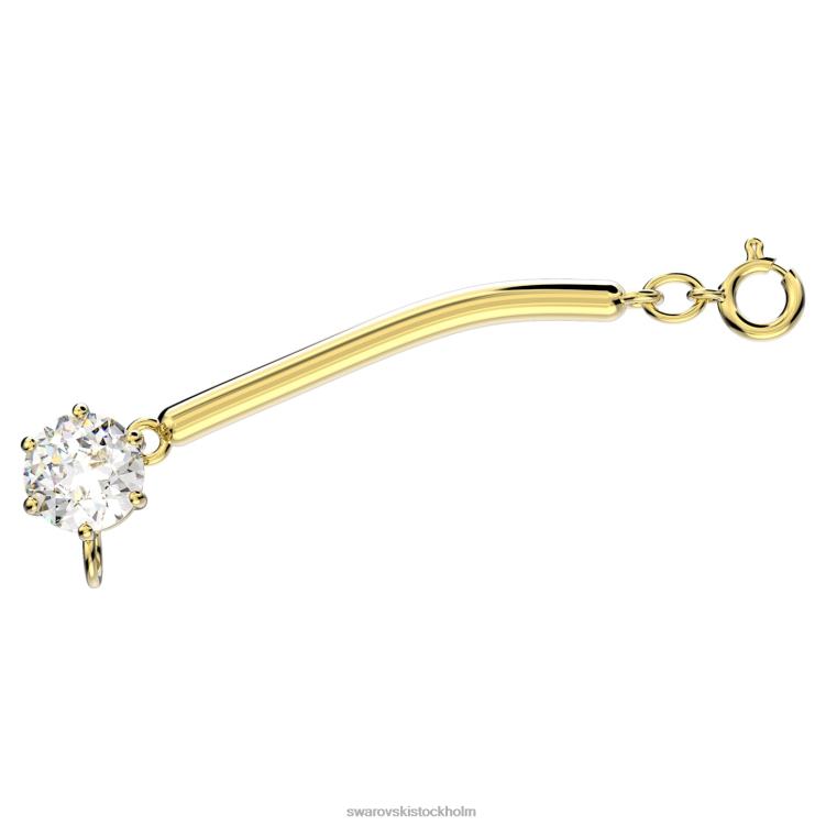 Swarovski constella förlängare P28L1127 Smycken rund skuren, vit, guldfärgad