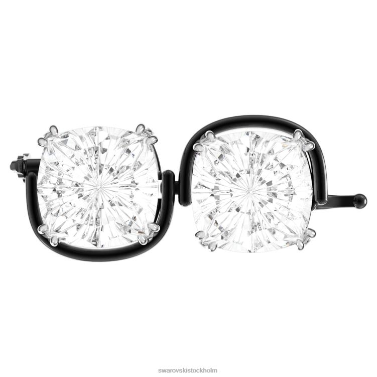 Swarovski harmoniaförlängare P28L1109 Smycken kuddskuren, vit, blandad metallfinish