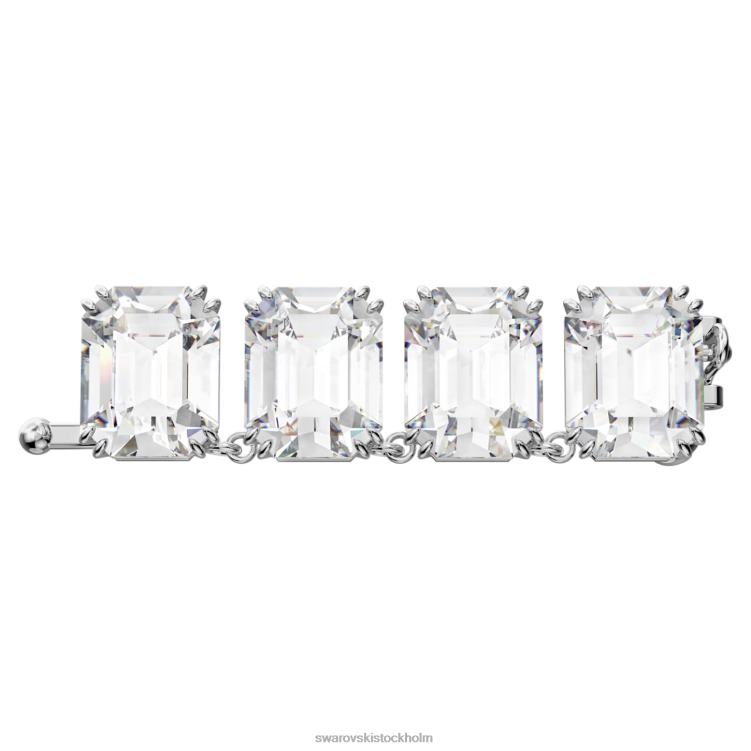 Swarovski millenia extender P28L1111 Smycken octagon cut, vit, rodiumpläterad