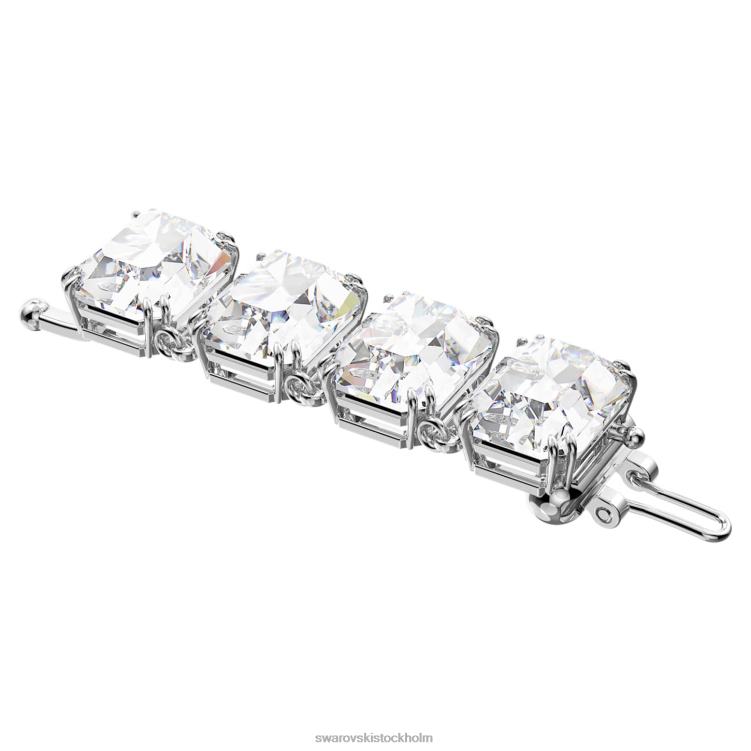 Swarovski millenia extender P28L1111 Smycken octagon cut, vit, rodiumpläterad