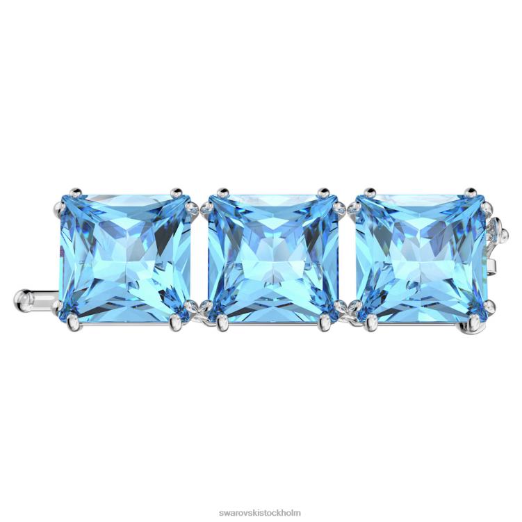 Swarovski millenia extender P28L1112 Smycken fyrkantig skuren, blå, rodiumpläterad