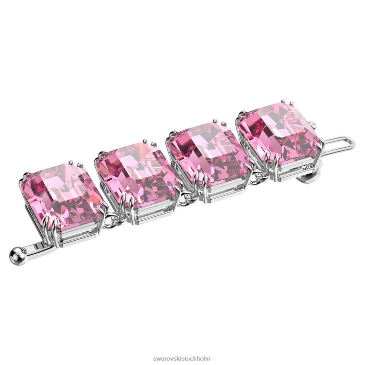 Swarovski millenia extender P28L1114 Smycken octagon cut, rosa, rodiumpläterad