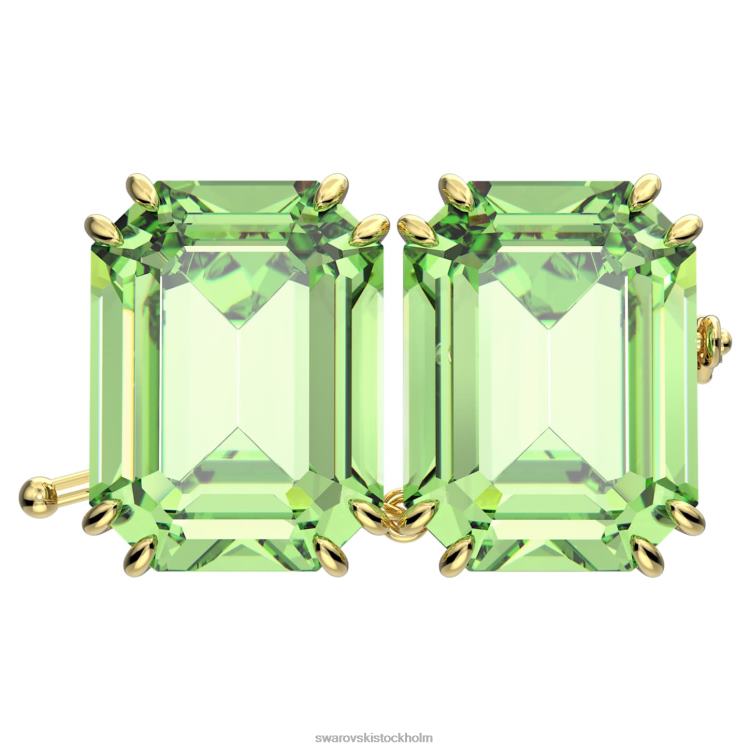 Swarovski millenia extender P28L1118 Smycken oktagonslipad, grön, guldfärgad