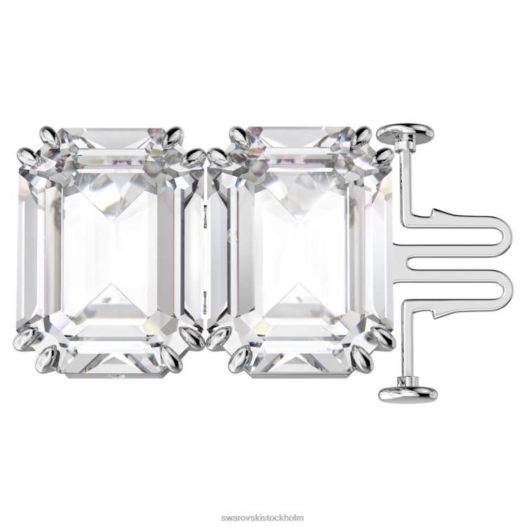 Swarovski millenia extender P28L1119 Smycken octagon cut, vit, rodiumpläterad