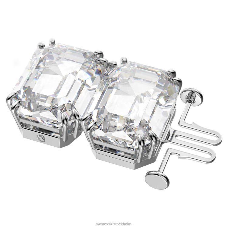 Swarovski millenia extender P28L1119 Smycken octagon cut, vit, rodiumpläterad