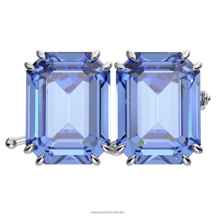 Swarovski millenia extender P28L1126 Smycken octagon cut, blå, rodiumpläterad