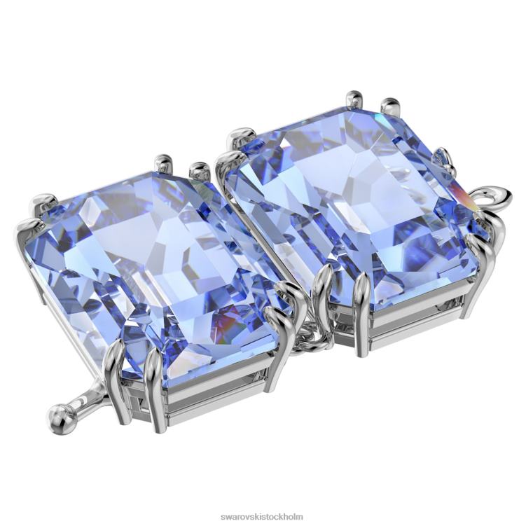Swarovski millenia extender P28L1126 Smycken octagon cut, blå, rodiumpläterad