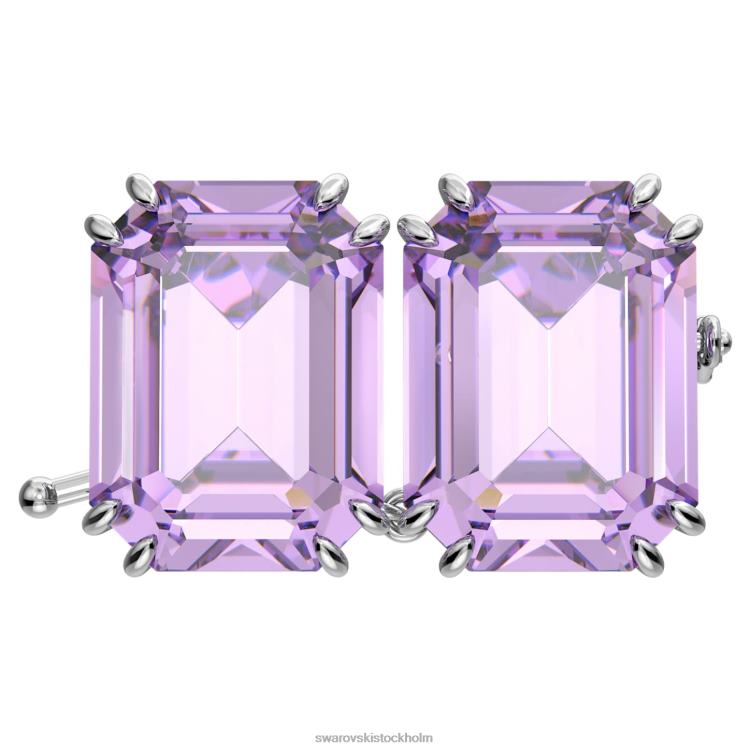 Swarovski millenia extender P28L1133 Smycken octagon cut, lila, rodiumpläterad