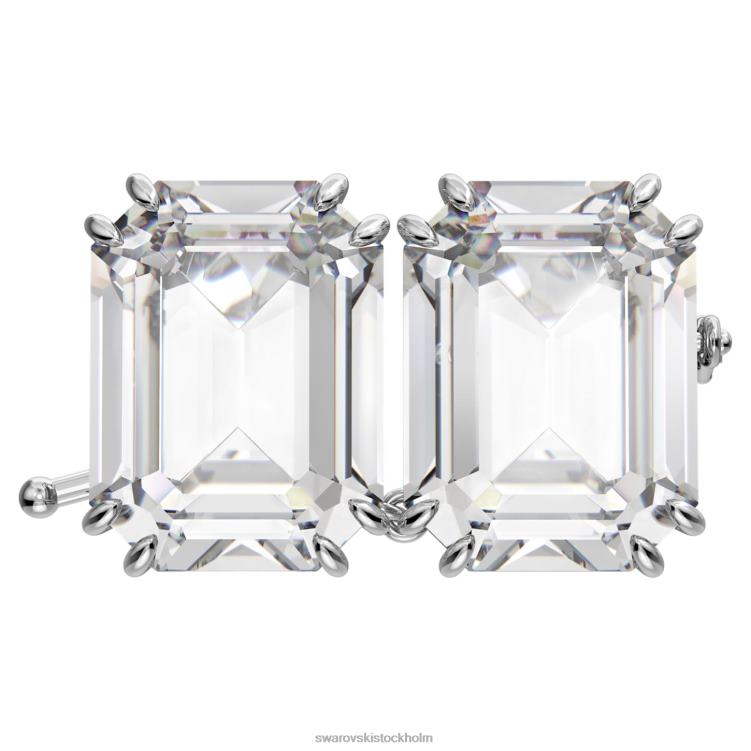 Swarovski millenia extender P28L1134 Smycken octagon cut, vit, rodiumpläterad