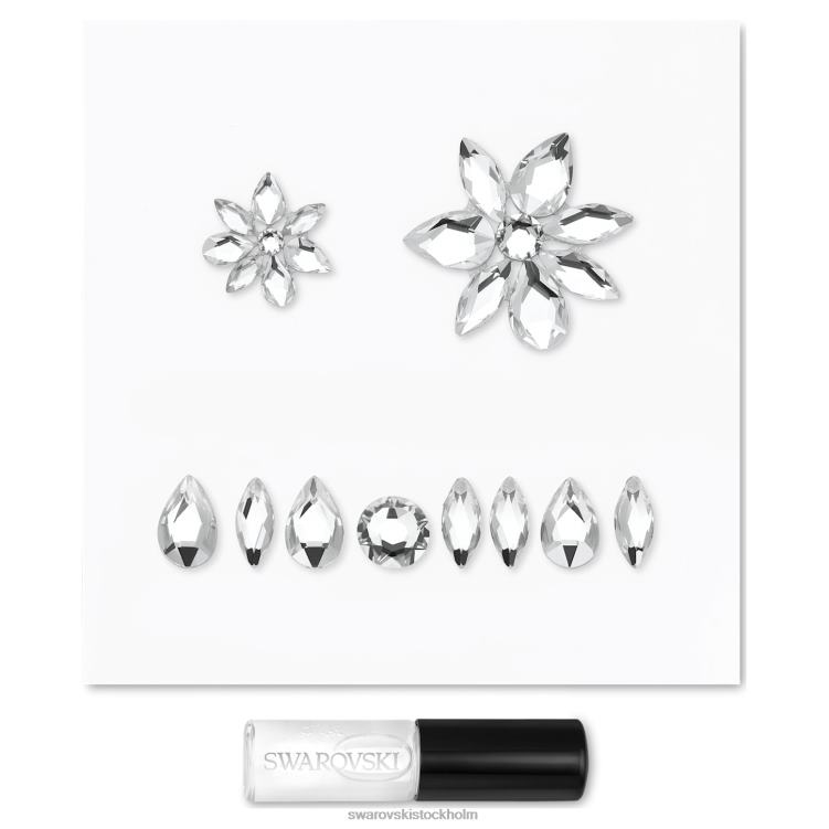 Swarovski kroppsjuvelset P28L1490 Smycken blandade snitt, vit