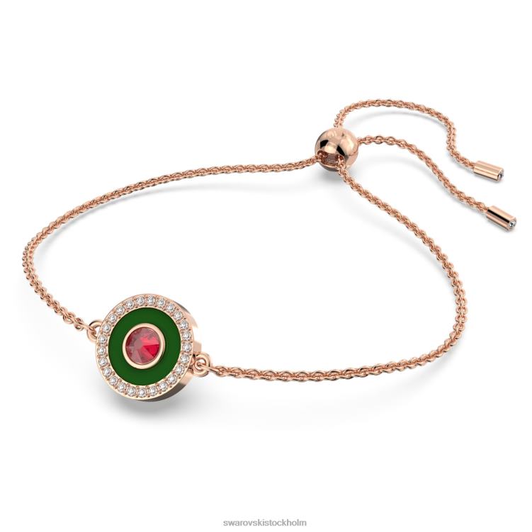 Swarovski alea set P28L396 Smycken flerfärgad, roséguld pläterad