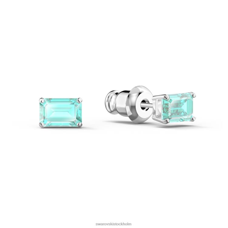 Swarovski locka set P28L414 Smycken blandade snitt, blå, rodiumpläterade