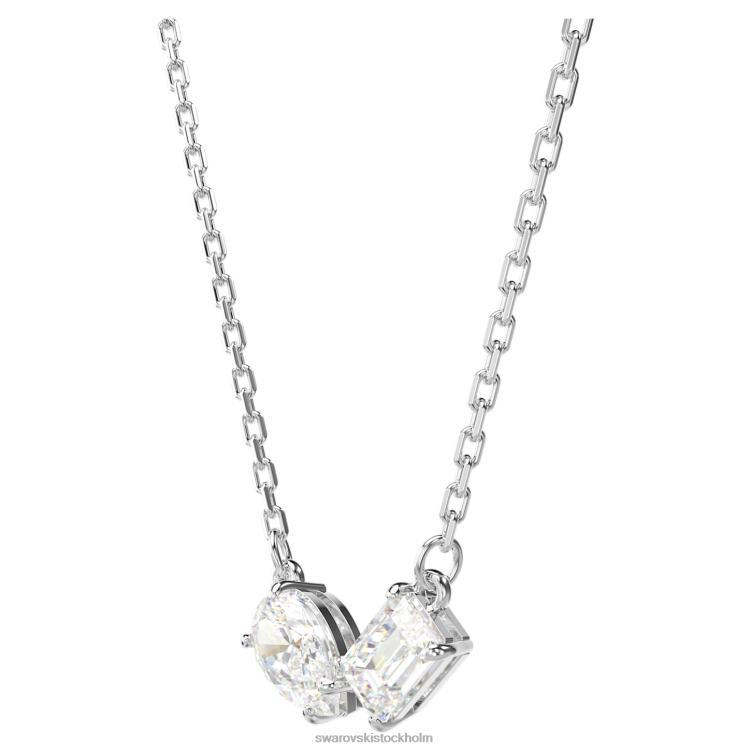 Swarovski mesmera set P28L400 Smycken blandade snitt, vita, rodiumpläterade