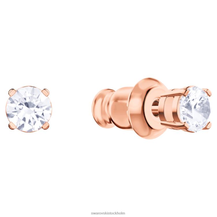Swarovski solskensuppsättning P28L375 Smycken vit, roséguld pläterad