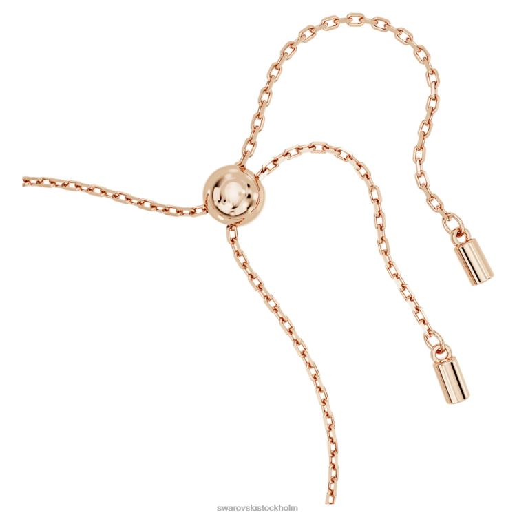 Swarovski stilla set P28L403 Smycken blandade snitt, flerfärgade, roséguld pläterade