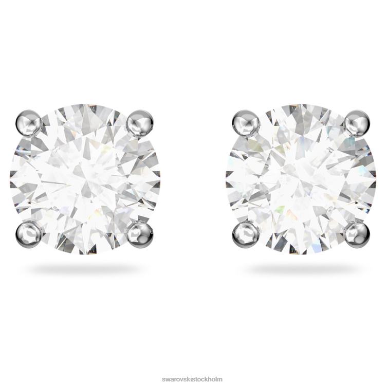 Swarovski tennis deluxe set P28L412 Smycken rund skuren, vit, rodiumpläterad