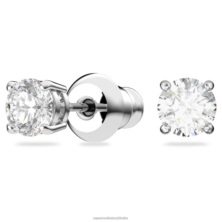 Swarovski tennis deluxe set P28L412 Smycken rund skuren, vit, rodiumpläterad