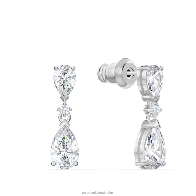 Swarovski tennis deluxe v set P28L409 Smycken blandade snitt, vita, rodiumpläterade