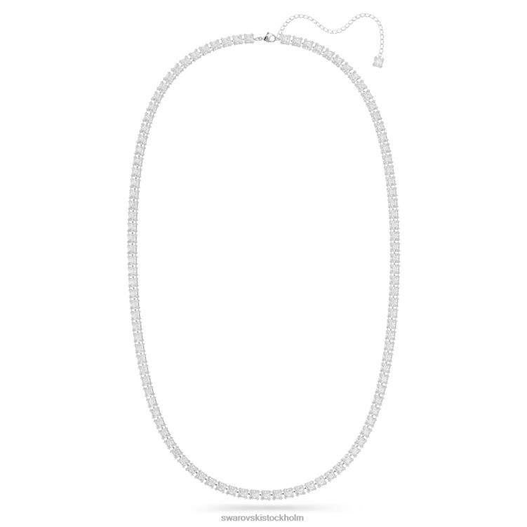 Swarovski bälte P28L1492 Tillbehör fyrkantig skuren, vit, rodiumpläterad