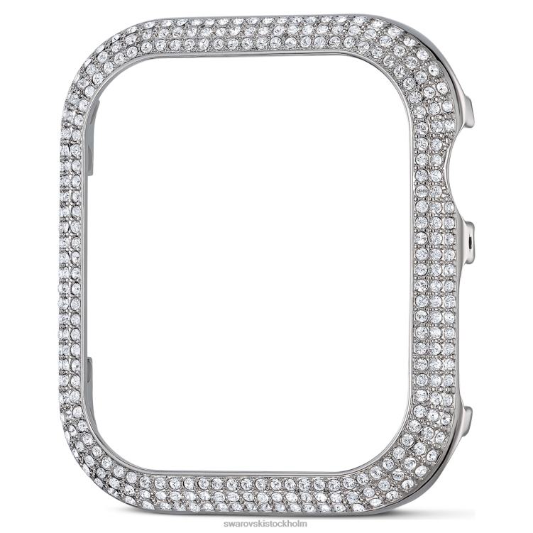 Swarovski glittrande fodral som är kompatibelt med Apple Watch P28L1417 Tillbehör silver ton