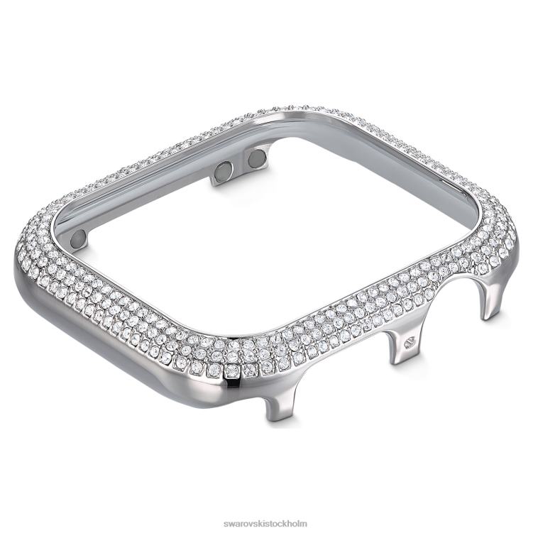 Swarovski glittrande fodral som är kompatibelt med Apple Watch P28L1417 Tillbehör silver ton