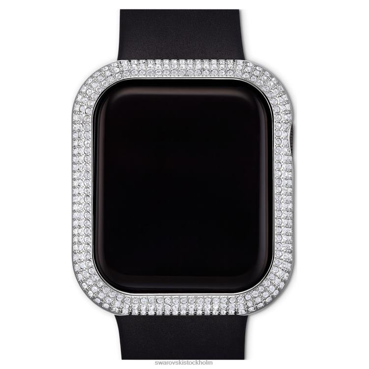 Swarovski glittrande fodral som är kompatibelt med Apple Watch P28L1417 Tillbehör silver ton