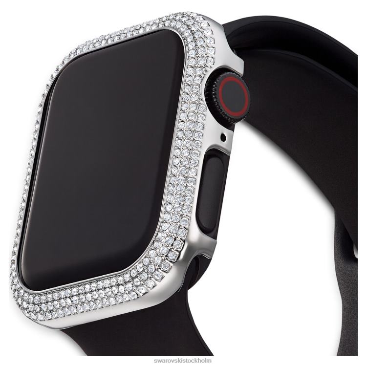 Swarovski glittrande fodral som är kompatibelt med Apple Watch P28L1417 Tillbehör silver ton