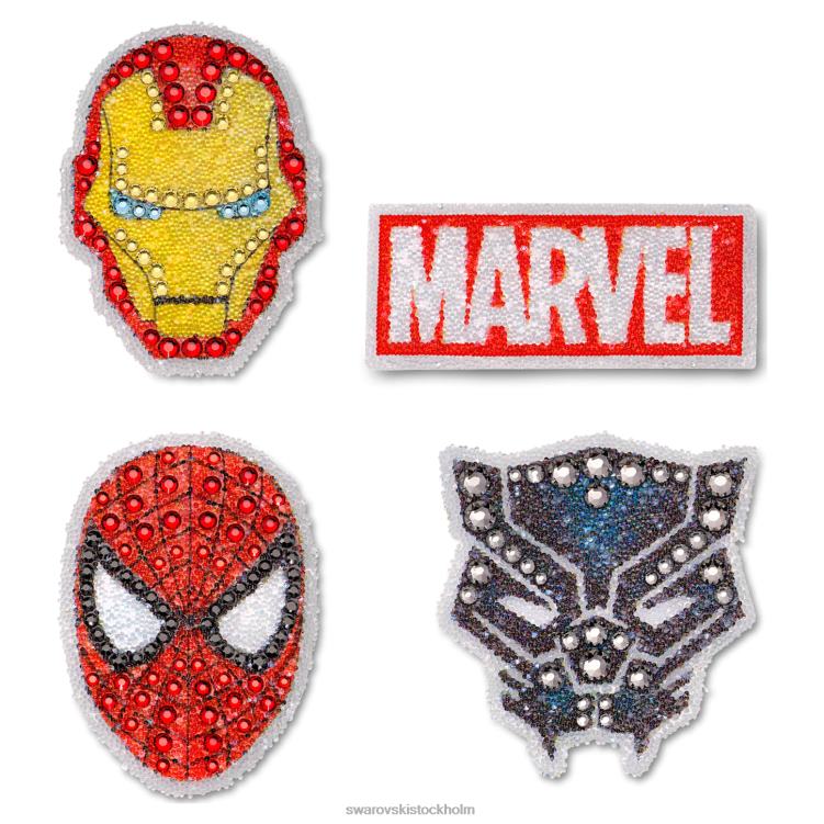 Swarovski marvel avtagbara klistermärken P28L1427 Tillbehör mångfärgad