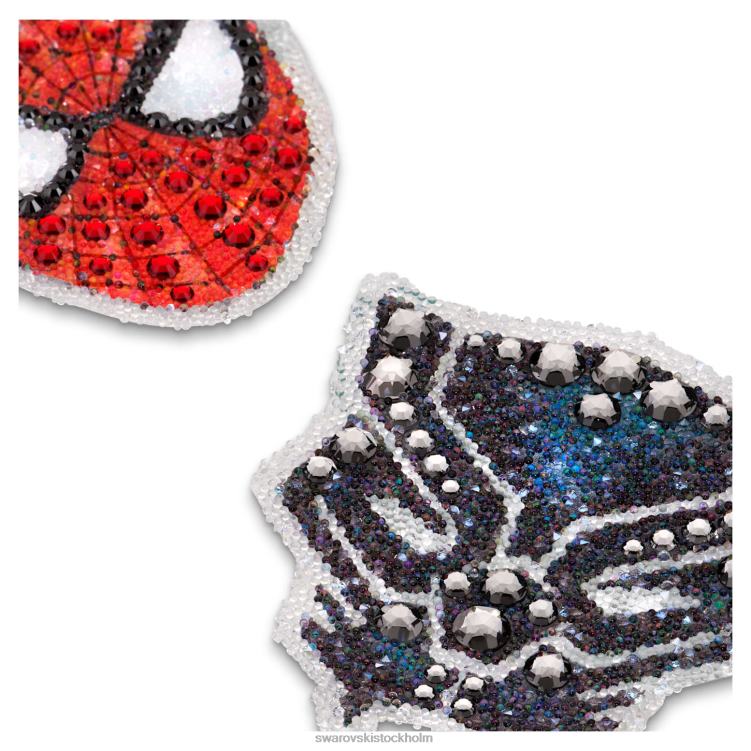 Swarovski marvel avtagbara klistermärken P28L1427 Tillbehör mångfärgad