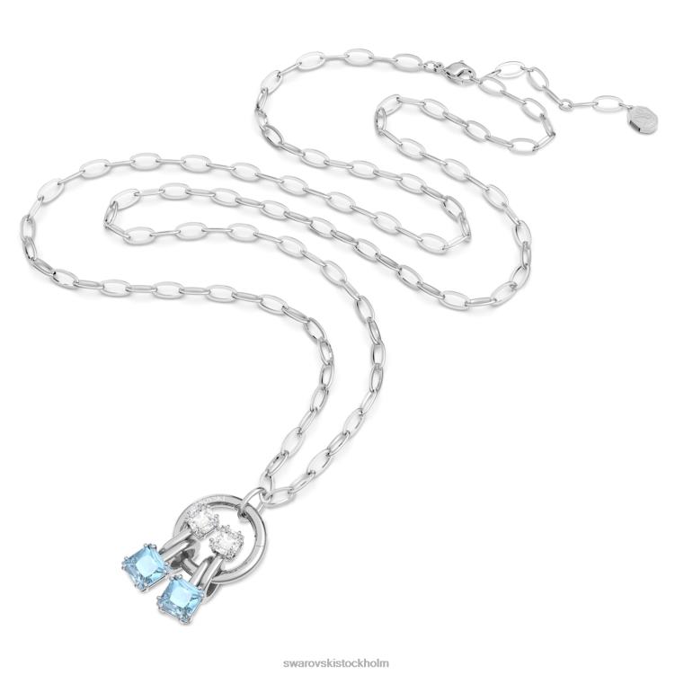 Swarovski podsmycken P28L1426 Tillbehör blå, silverfärgad pläterad