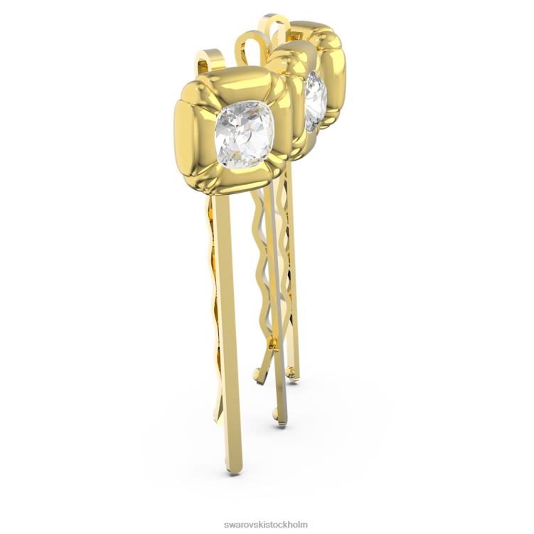 Swarovski hårnål P28L1475 Tillbehör kuddskuren, guldton, guldfärgad