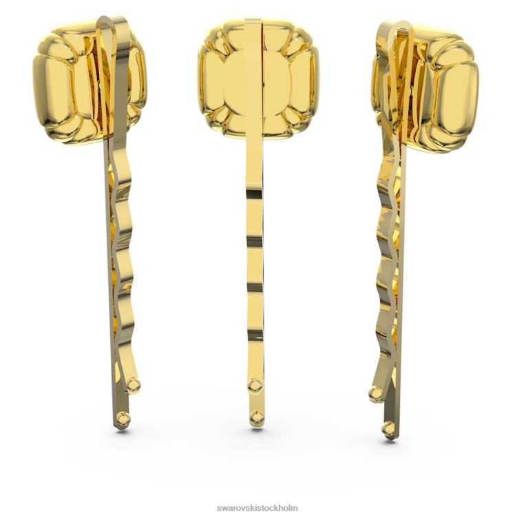 Swarovski hårnål P28L1475 Tillbehör kuddskuren, guldton, guldfärgad